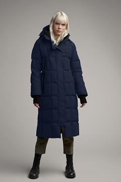 Chamarras Canada Goose Mujer Outlet - Elmwood Abrigos Azul Oscuro Marino UK4590863